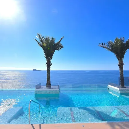 Apartamento De Lujo En Primera Linea De Playa Benidorm Esterno foto