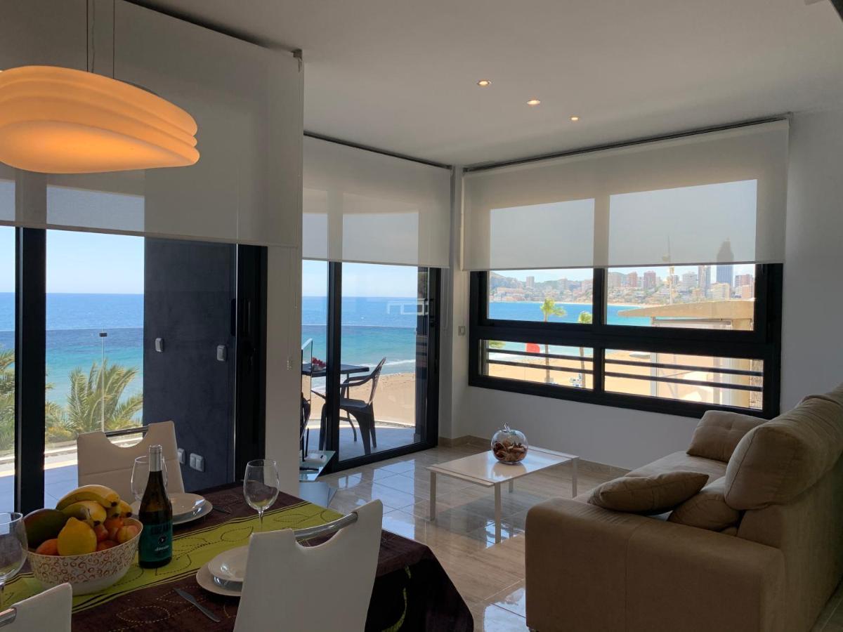 De Lujo En Primera Linea De Playa Appartamento Benidorm