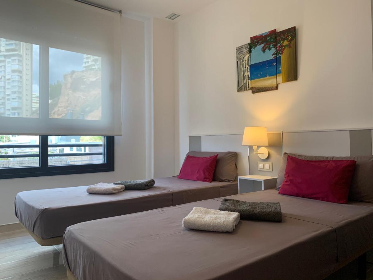 De Lujo En Primera Linea De Playa Appartamento Benidorm